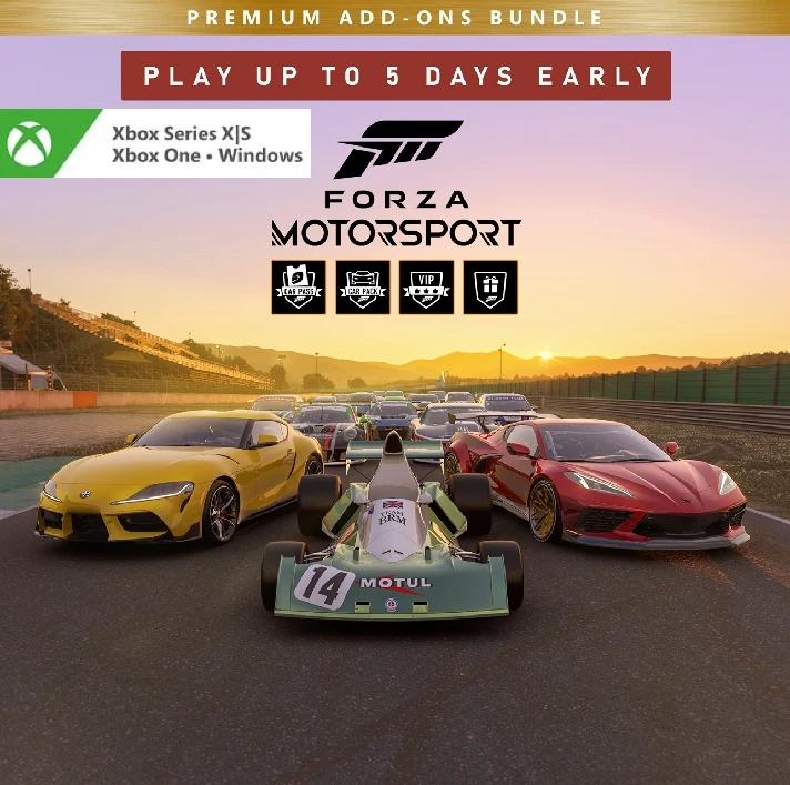 ✅ Forza Motorsport Premium Add-Ons Bundle XBOX PC KEY🔑