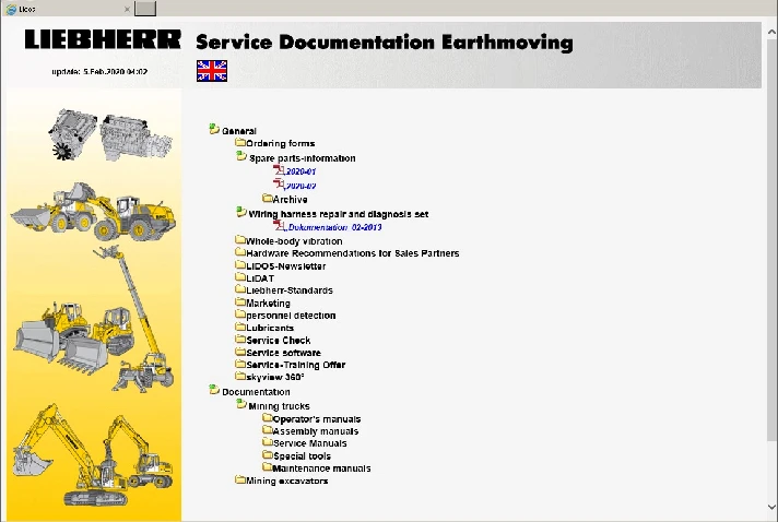 Liebherr Lidos Offline COT, LBH, LFR, LHB, LWT, MIN