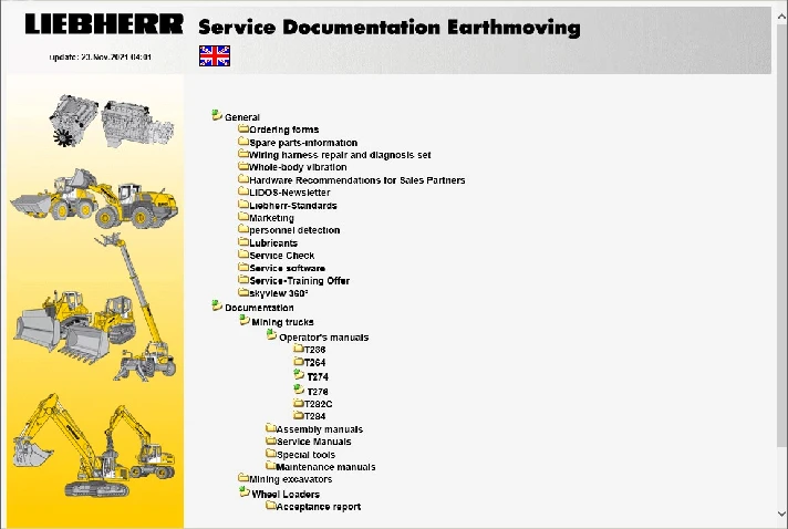 Liebherr Lidos Offline COT, LBH, LFR, LHB, LWT, MIN