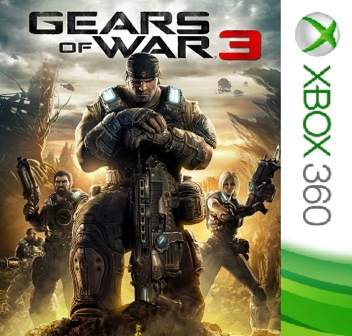 ☑️⭐Gears of War 3 XBOX +DLC⭐ Purchase to your acc⭐☑️#