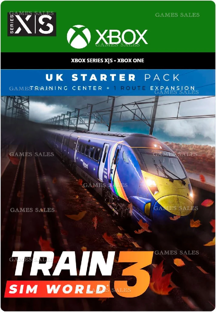 ✅❤️TRAIN SIM WORLD 3: UK STARTER PACK❤️XBOX+PC🔑KEY