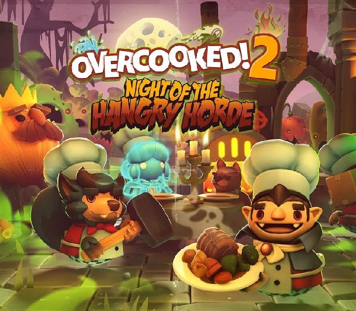 🔥 Overcooked! 2 - Night of the Hangry Horde 🎆 DLC