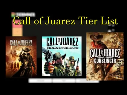 ⭐ ️ Call of Juarez + Bound in Blood + Gunslinger