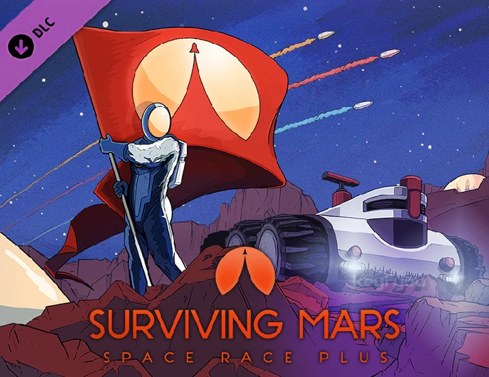 Surviving Mars: Space Race Plus / STEAM DLC KEY 🔥