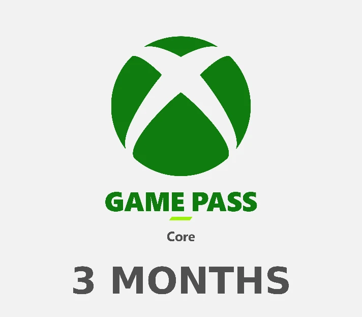 🍧 XBOX Game Pass Core 3 Months 🍾 Xbox Key