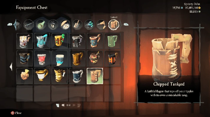 Sea of Thieves Chipped Tankard