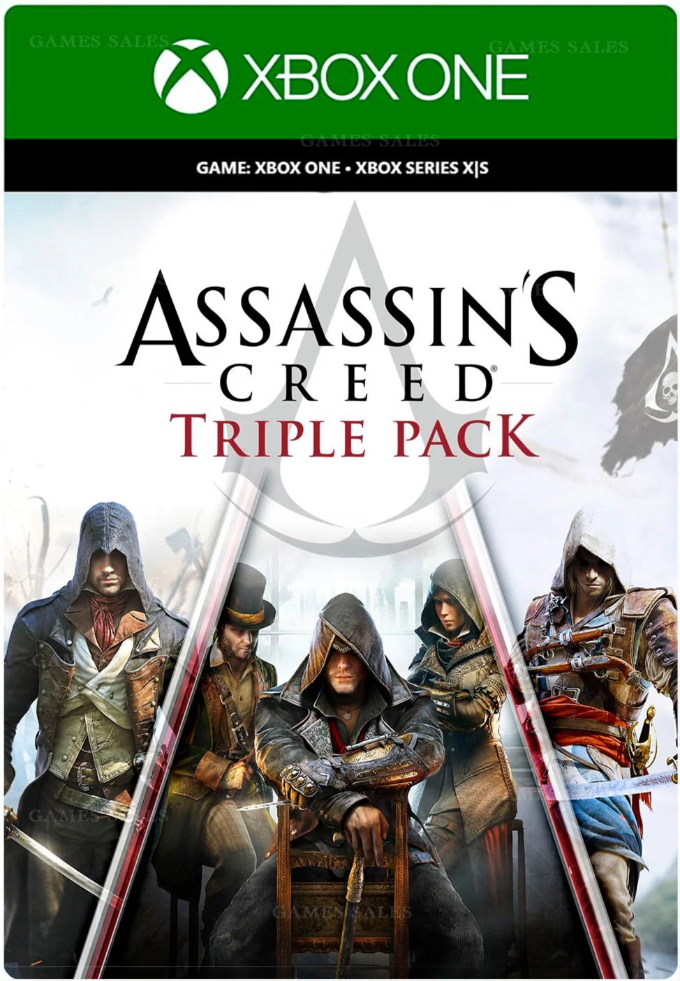 🔥ASSASSIN´S CREED TRIPLE  Xbox One, series X,S ключ