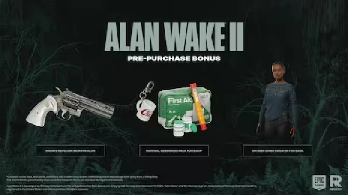 🟣 Alan Wake 2 Deluxe Edition - Epic Games Offline 🎮