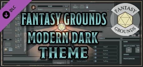 Fantasy Grounds - FG Theme - Modern Dark Theme DLC