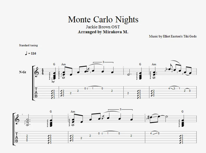 Monte Carlo Nights - Elliot Easton's Tiki Gods