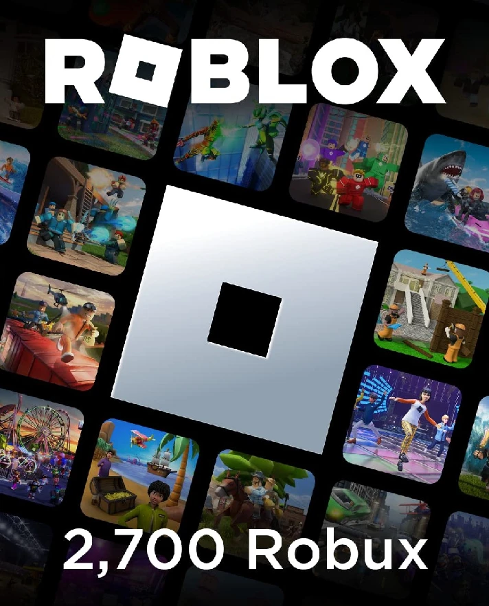 ROBLOX GIFT CARD 2700 ROBUX RUSSIA GLOBAL 🇷🇺🌍🔥