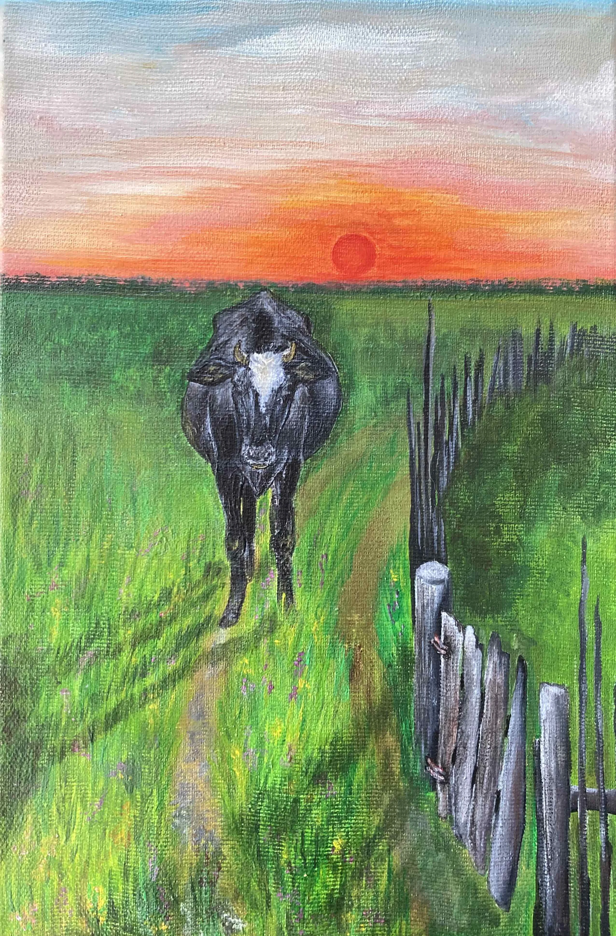 Digital-изображение авторской картины 