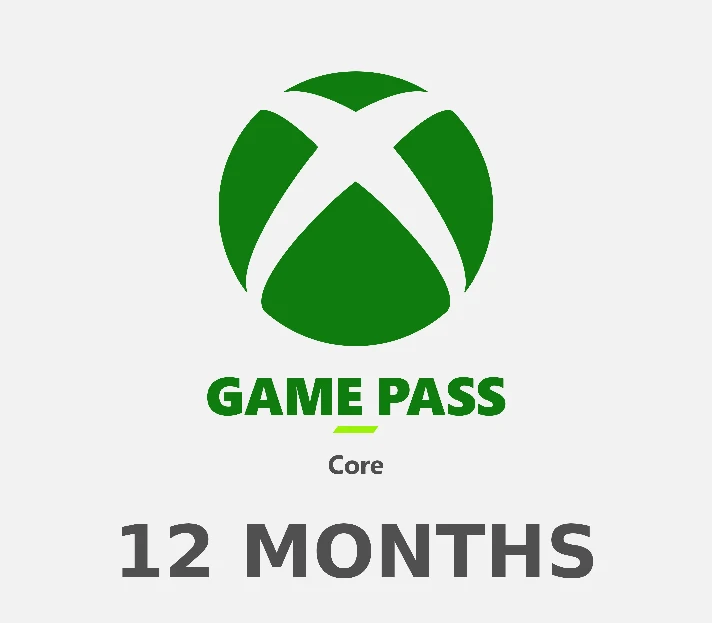 🛍️ XBOX Game Pass Core 12 Months 🍜 Xbox Key