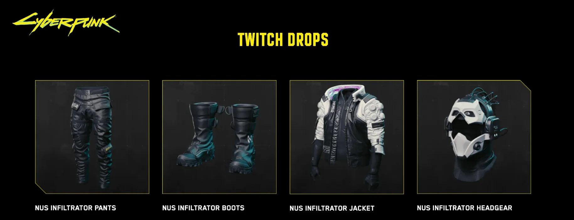 CYBERPUNK 2077 · TWITCH DROPS · ДРОП · СКИНЫ/ ПРЕДМЕТЫ + подарок