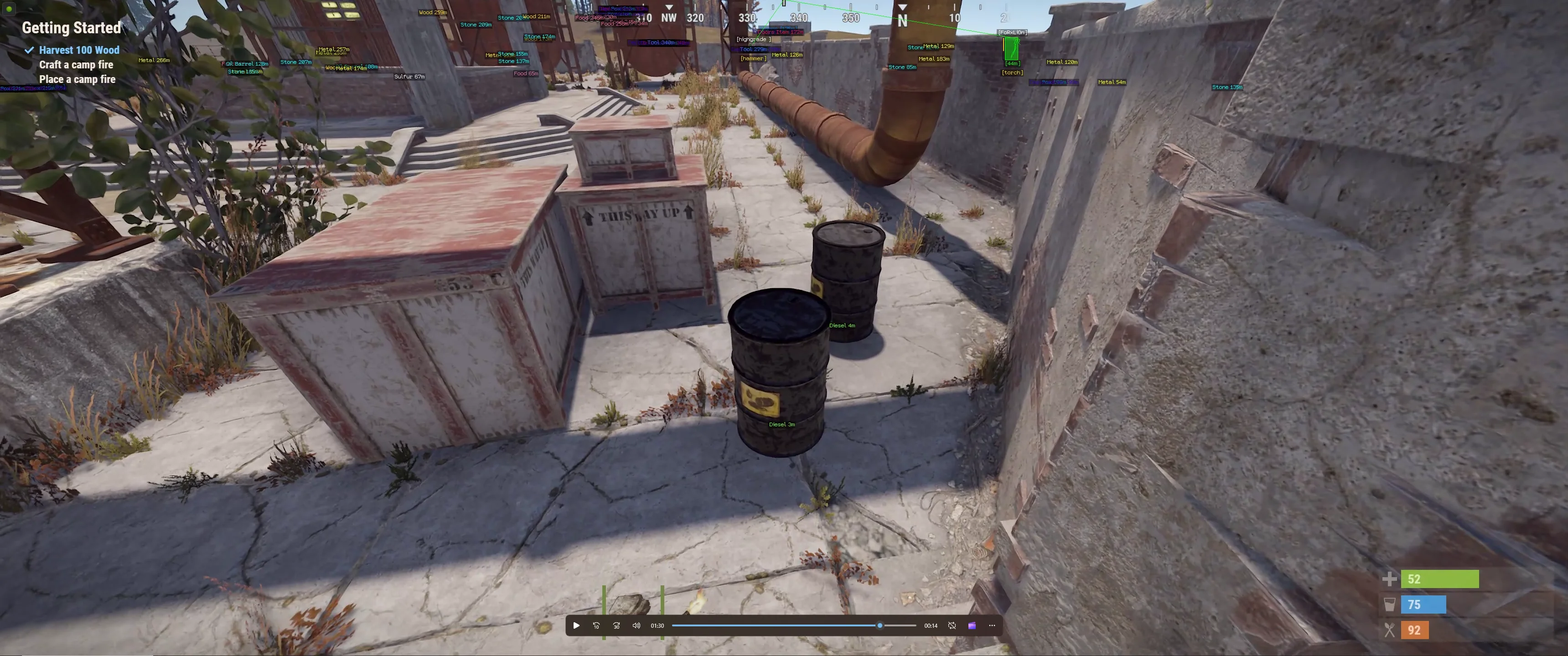 Rust | BTG | 1 День