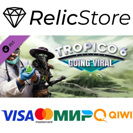 Tropico 6 - Going Viral DLC - STEAM GIFT РОССИЯ