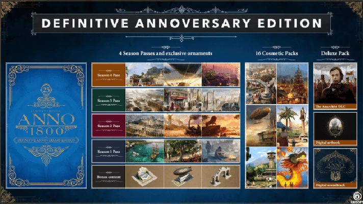 Anno 1800 Complete+ALL DLC+AutoActivation+GLOBAL🔥