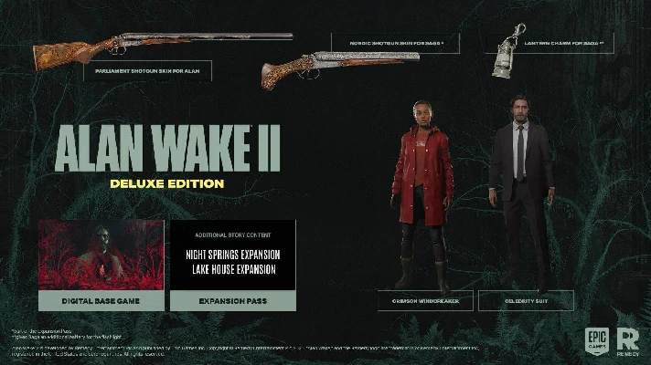 Alan Wake 2 DELUXE EDITION 🚀 | Epic Games | GLOBAL🌎