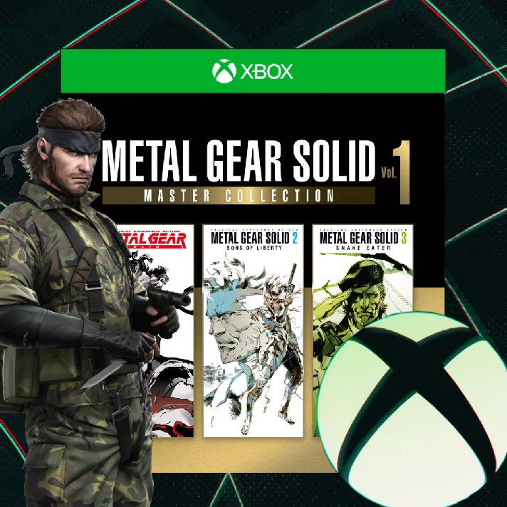 METAL GEAR SOLID: MASTER COLLECTION XBOX ACTIVATION🔑