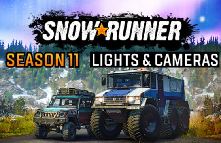 🔴 SnowRunner - Season 11: Lights & Camer ✅ EGS 🔴 (PC)