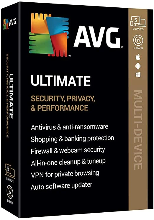 AVG Ultimate   КЛЮЧ 1 ГОД 1 ПК