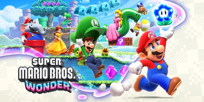 🔥Super Mario Bros. Wonder Nintendo Switch Key EU