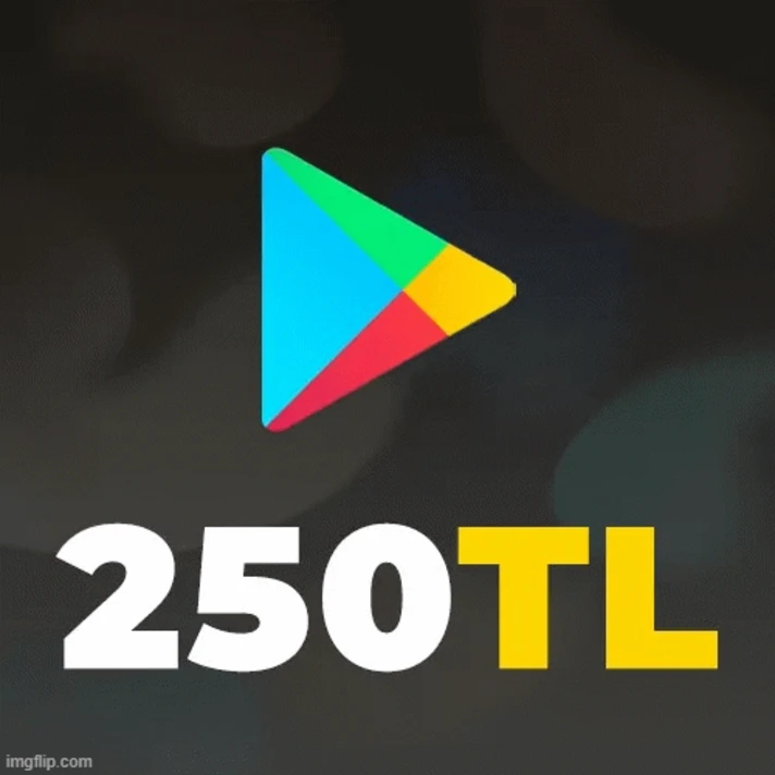 🪁Google Play 250 TRY🪁Gift Card Turkey code. Гугл Плей