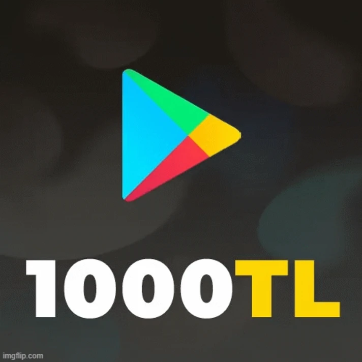 🪁Google Play 1000 TRY🪁Gift Card Turkey code Гугл Плей