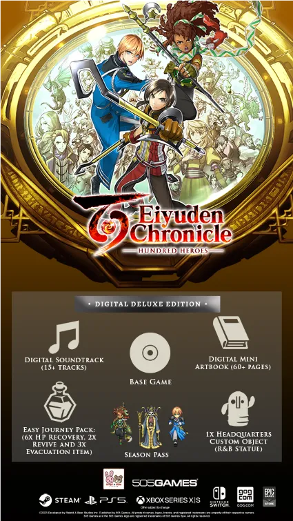 Eiyuden Chronicle: Hundred Heroes - Digital Deluxe РФ