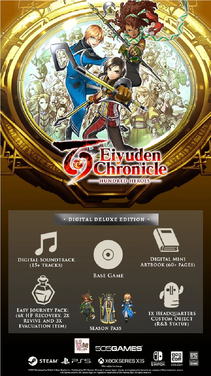 Eiyuden Chronicle: Hundred Heroes - Digital Deluxe Edit