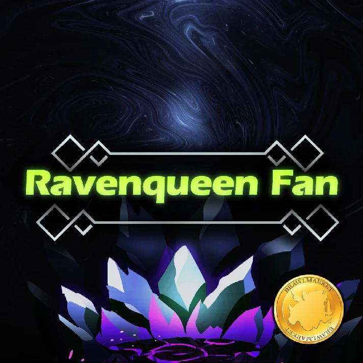 BRAWLHALLA  RAVENQUEEN FAN TITLE CODE