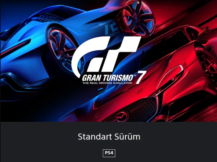 Gran Turismo 7 / GT 7  PS4/PS5 ТУРЦИЯ