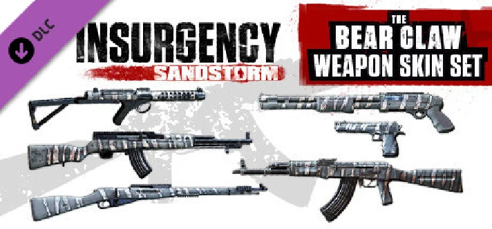 Insurgency: Sandstorm - Bear Claw Weapon Skin Set DLC