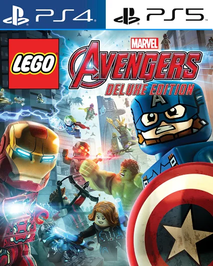🎮 LEGO Marvels Avengers Deluxe (PS4/PS5/RUS) Аренда 🔰