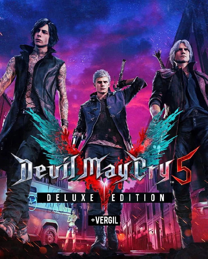 🎁Devil May Cry 5 Deluxe + Vergil🌍ROW✅AUTO