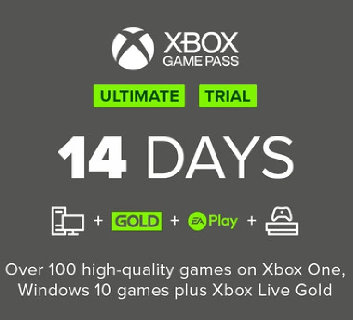 ☑️⭐14 Days XBOX Game Pass Ultimate🍀NEW ACCOUNT🍀⭐☑️