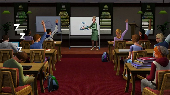 The Sims 3: Student Life (University life) Additional