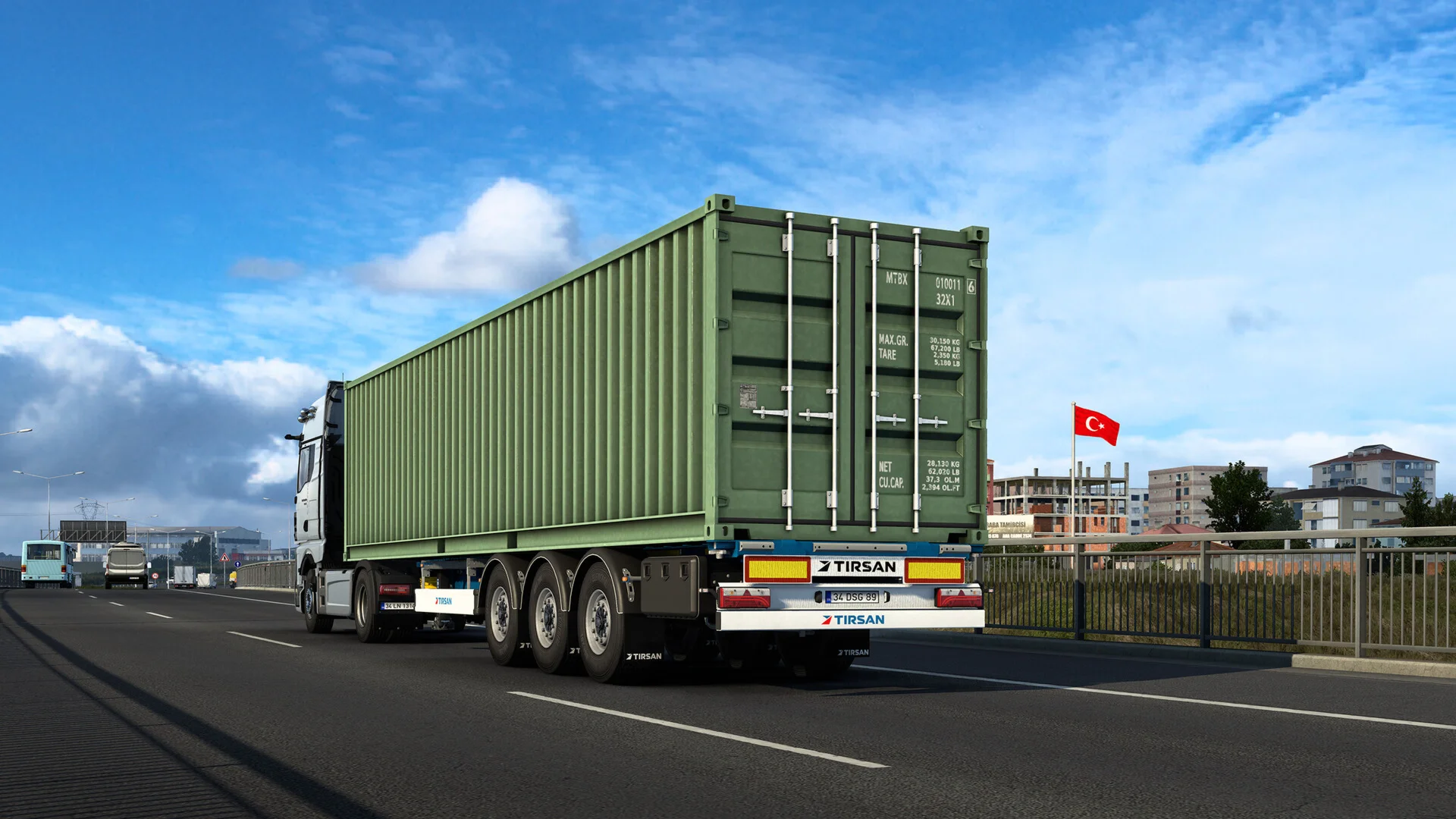 Euro Truck Simulator 2 - Tirsan Trailer Pack DLC