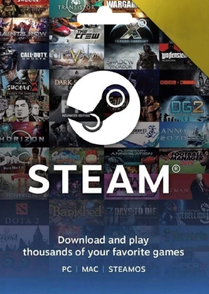 ✅Steam 10 $ USD (USA) 🇺🇸 Gift Card (Instant) + 🎁