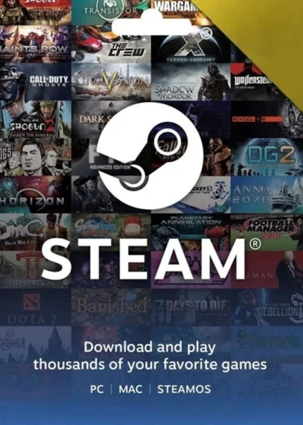 ✅ Steam 95 $ USD (USA) 🇺🇸 Gift Card (Моментально) + 🎁