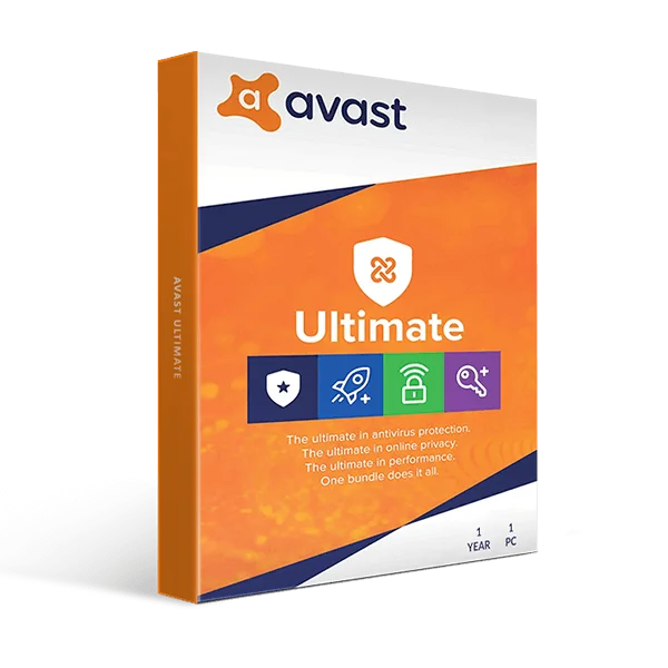 Avast Ultimate - Лицензионный ключ на 1 год для 3 устро