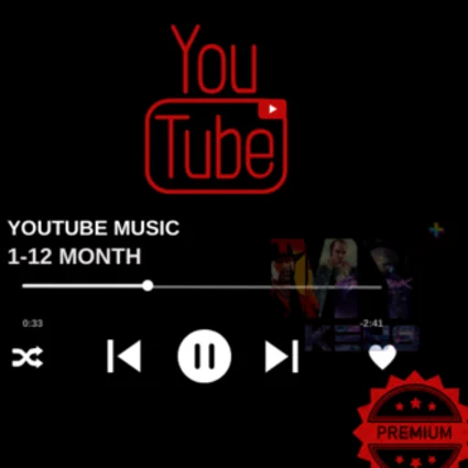 YOUTUBE МУЗЫКА ИНДИВИДУАЛ ПОДПИСКА НА 1/12 МЕСЯЦЫ