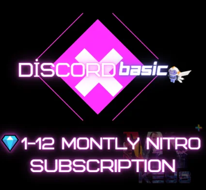 💎 DISCORD NITRO/БАЗОВЫЙ 1-12 МЕСЯЦА |ГЛОБАЛЬНЫЙ