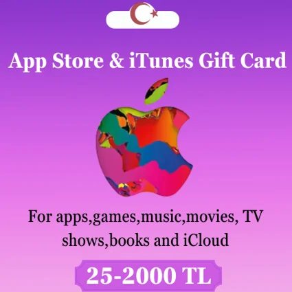 АВТО ITUNES 10-4000 ЛИР (TRY) ПОДАРОЧНАЯ КАРТА | ТУРЦИЯ