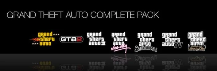 GRAND THEFT AUTO Complete Pack GTA Collection Steam M