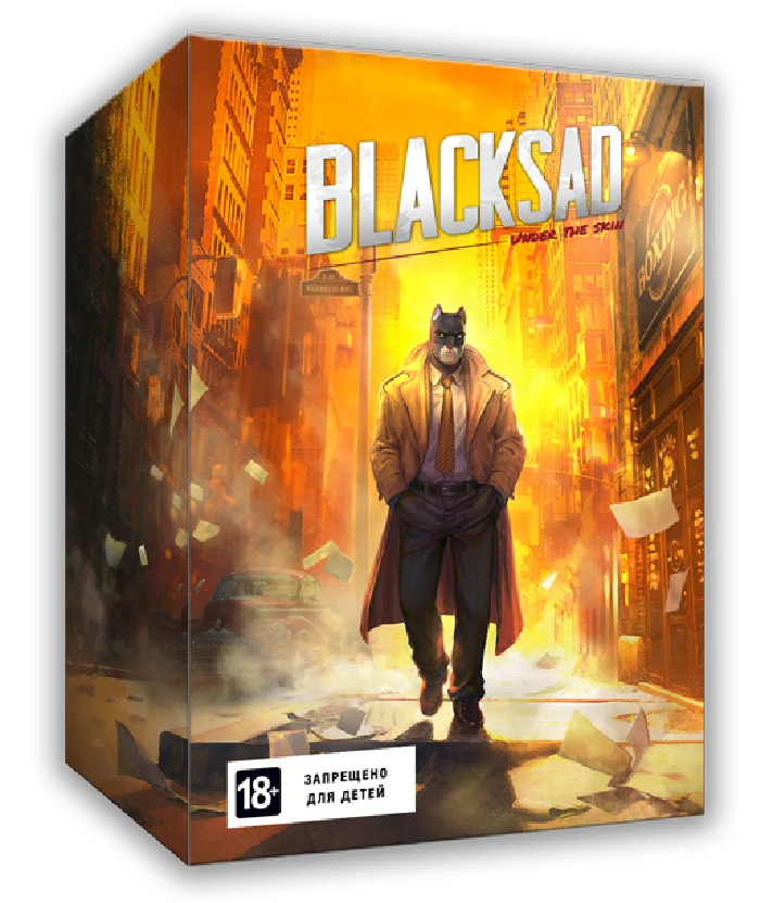 BLACKSAD Under the Skin | + Mail, 0 hours 🔵🔴🔵