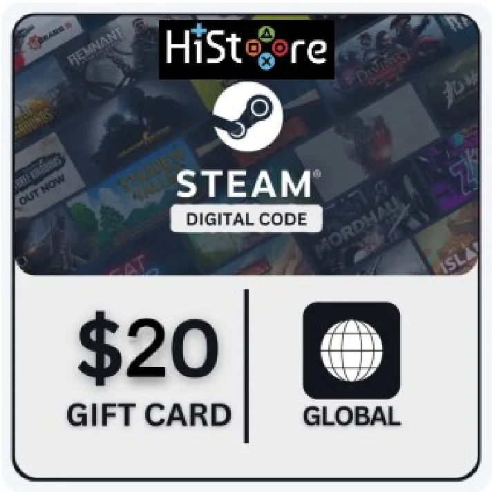 🟥 STEAM USA, STEAM GIFT CARD ⭐🔵🔴 20$ USD (USA)