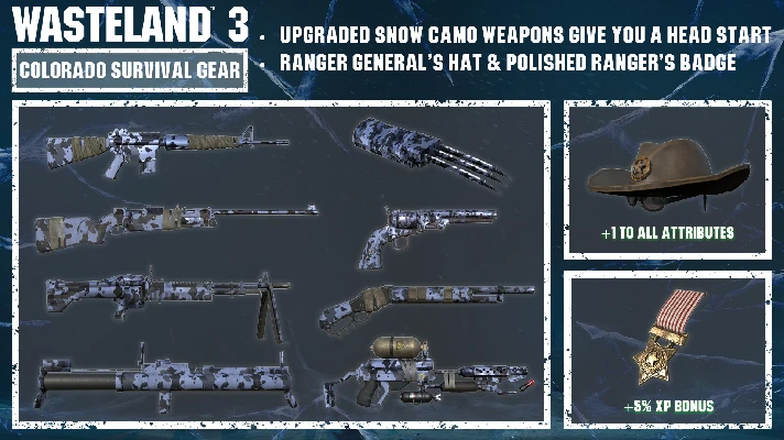 ✅Wasteland 3: Colorado Survival Gear ⭐Steam\Global\Key⭐