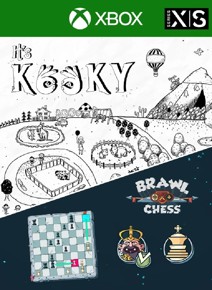 ❗IT´S KOOKY + BRAWL CHESS❗XBOX ONE/X|S🔑KEY❗