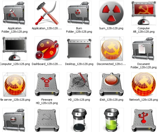 Коллекция иконок Soviet + БОНУС